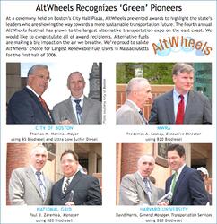 AltWheels recognizes green pioneers