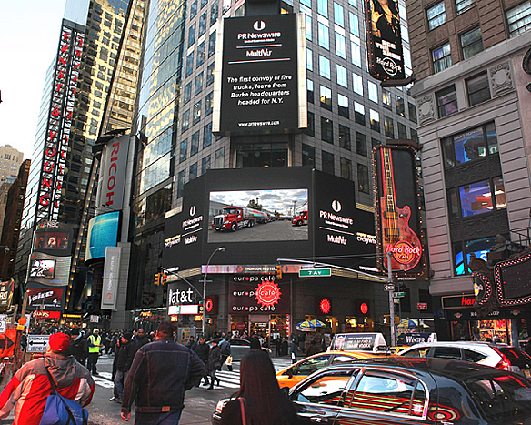 Dennis K Burke Times Square NY
