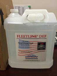 Bottle of Fleetline DEF
