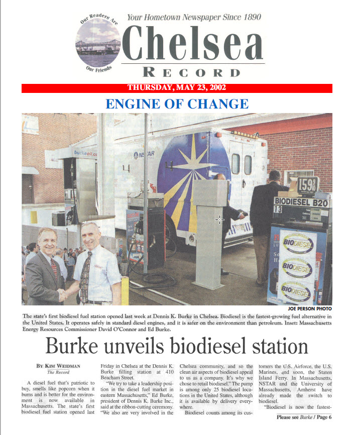BioStation Opening - Chelsea Record 2002-1